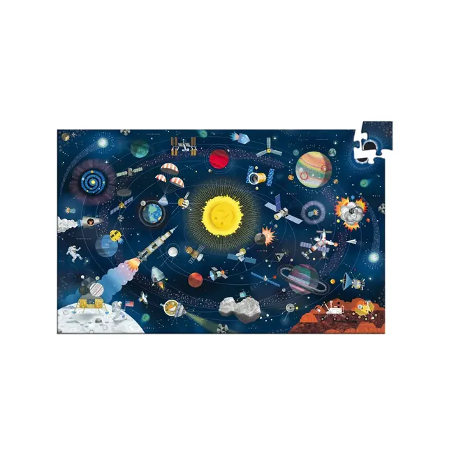 Djeco Puzzel heelal 200st