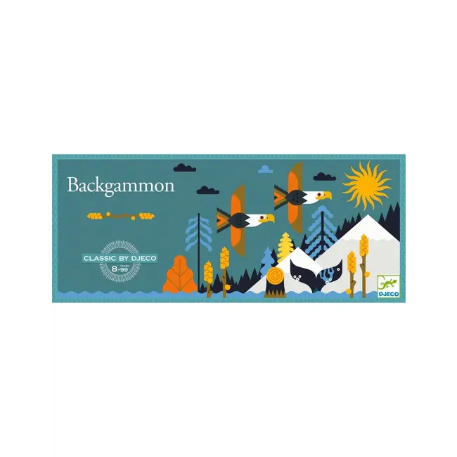 Djeco Backgammon (8+)