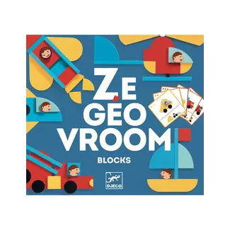 Djeco Ze Geovroom houten vormen