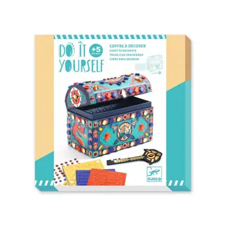 Djeco Knutselset - Schatkist blauw