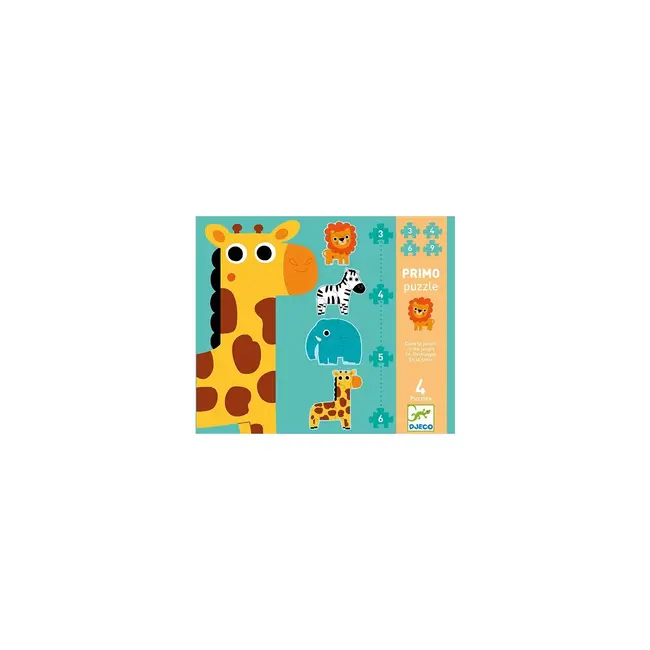 Djeco Puzzel - Dans la jungle (2+)