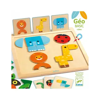 Djeco Magnetische figuren Geobasic