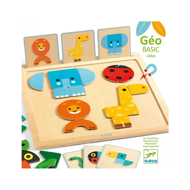 Djeco Magnetische figuren Geobasic