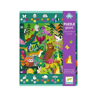 Djeco Zoekpuzzel Bos 54st