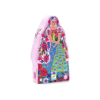 Djeco Puzzel De prinses en haar pauw - 36st