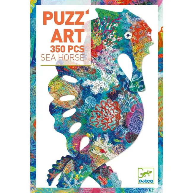 Djeco Puzzel art Zeepaardje 350st