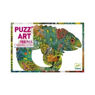 Djeco Puzzel art Kameleon 150st