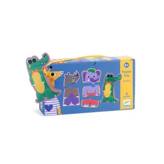 Djeco Puzzel - Trio Savana (3+)