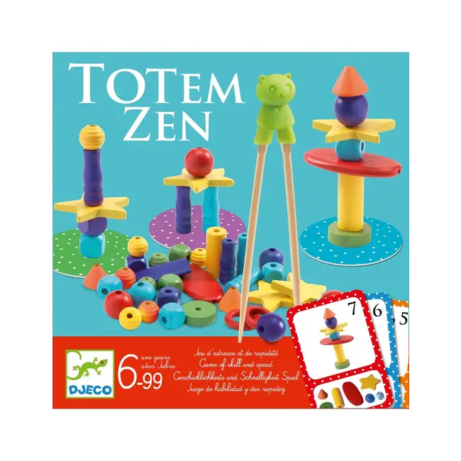 Djeco Spel  Totem zen 6+