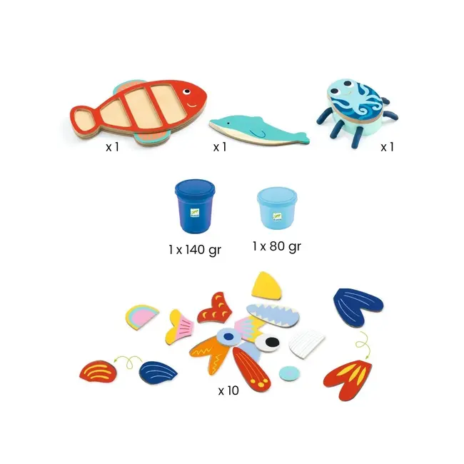 Djeco Kleiset vissen