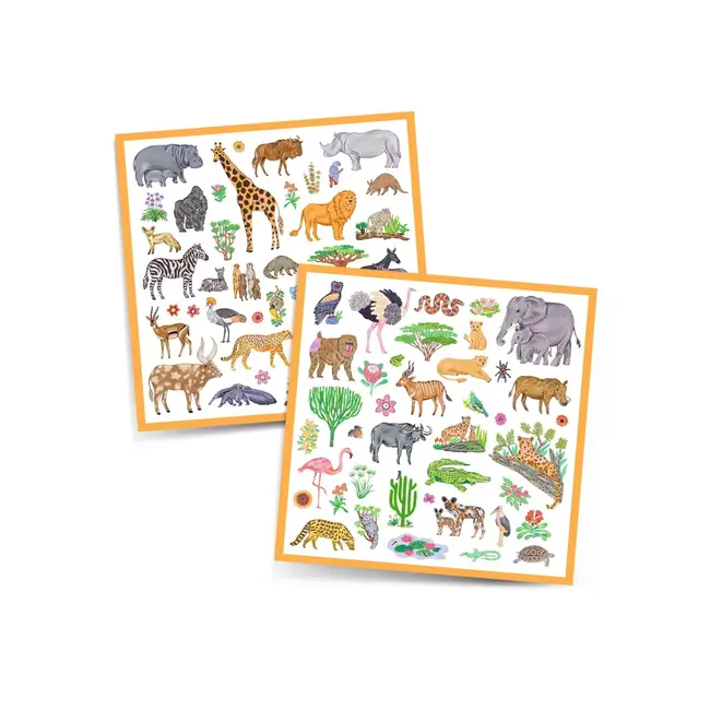 Djeco 160 stickers - Kenia