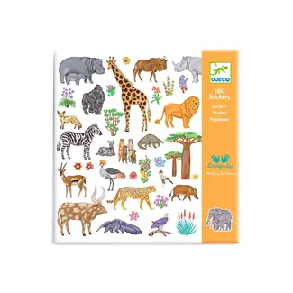 Djeco 160 stickers - Kenia