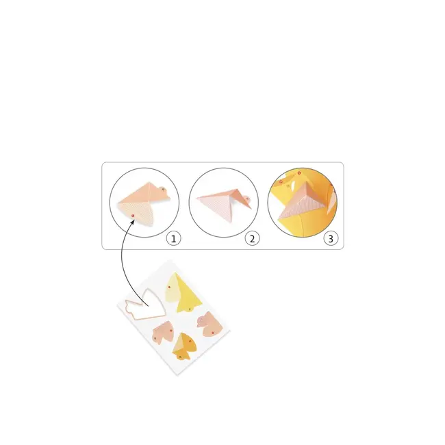 Djeco Vouwposter 3d Leeuw