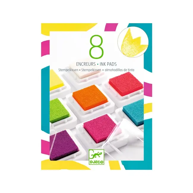 Djeco Stempelkussens pop