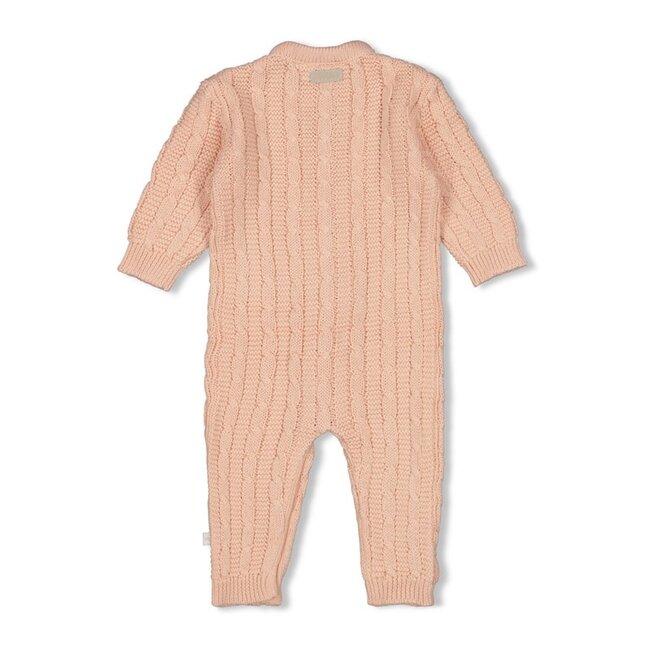 Feetje Pak gebreid - The Knits roze