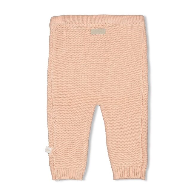 Feetje Broek gebreid - The Knits roze