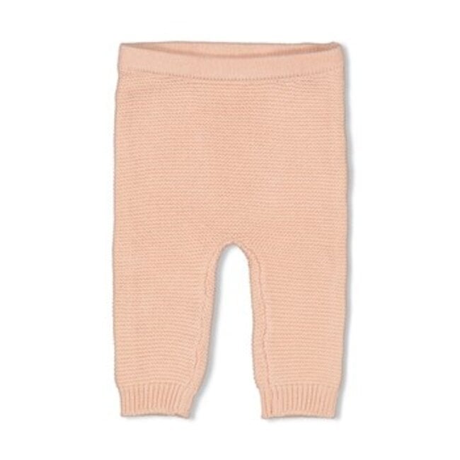 Feetje Broek gebreid - The Knits roze