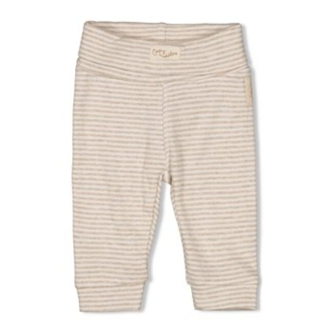 Feetje Broek rib met streep - Sleepy Sheepy