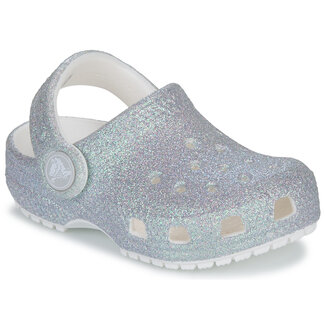 Crocs Classic clog Iridescent Glitter CgT White