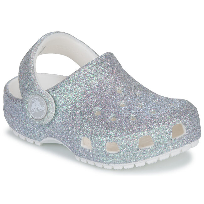 Crocs Classic clog Iridescent Glitter CgT White