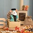 Sjaal met een verhaal Decoratie muis pietermuis piet div