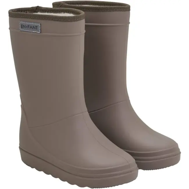 En Fant Thermo Boots Solid - Pine bark