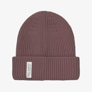 En Fant Beanie w. Lining Rose taupe
