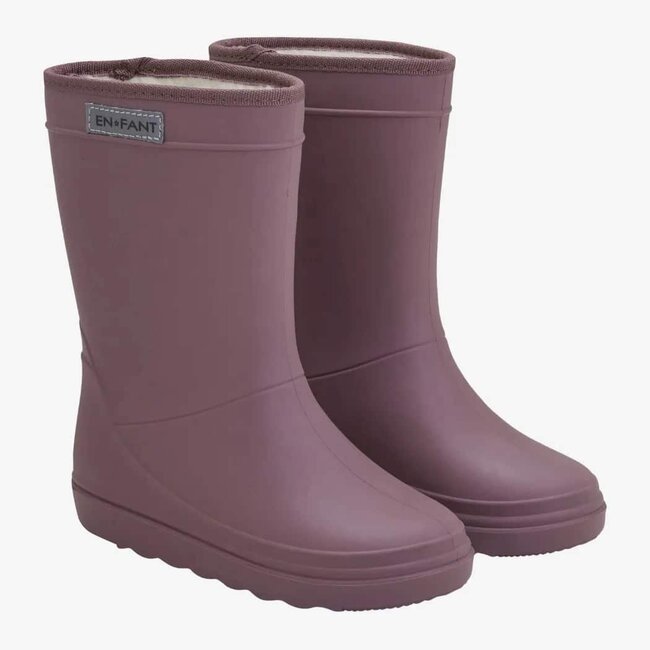 En Fant Thermo Boots Solid Rose Taupe