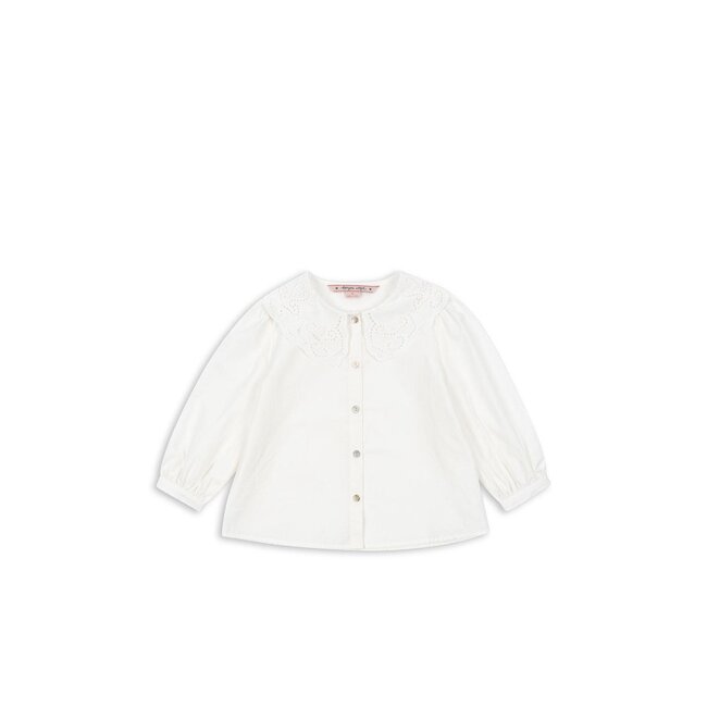 Konges Slojd RILO COLLAR SHIRT GOTS OPTIC WHITE