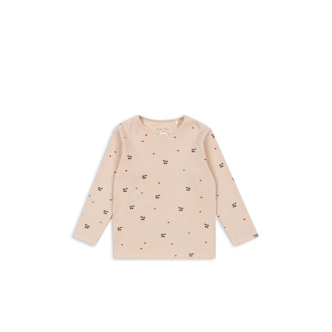 Konges Slojd ELLA LS TEE GOTS Cherry