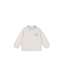 Konges Slojd SPOTTY LS POLO GOTS OFF WHITE MELANGE