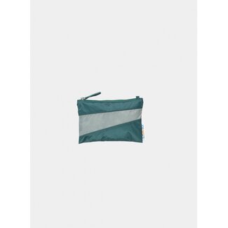 SUSAN BIJL The New Pouch Pine & Grey Small