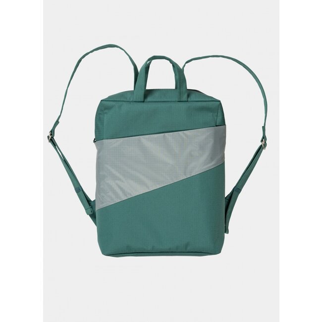 SUSAN BIJL The New Backpack Pine & Grey