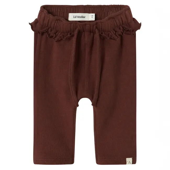 Lil' Atelier NBFTHORA HUN LOOSE PANT LIL Hot Chocolate