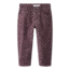 Name it NMFBELLA MOM LEO TWILL PANT 4002-TD burgundy