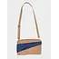 SUSAN BIJL The New Bum Bag Camel & Navy Medium