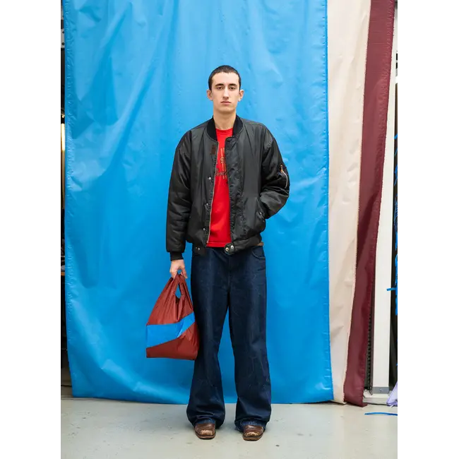 SUSAN BIJL The New Shopping Bag Oxyde & Wave Medium