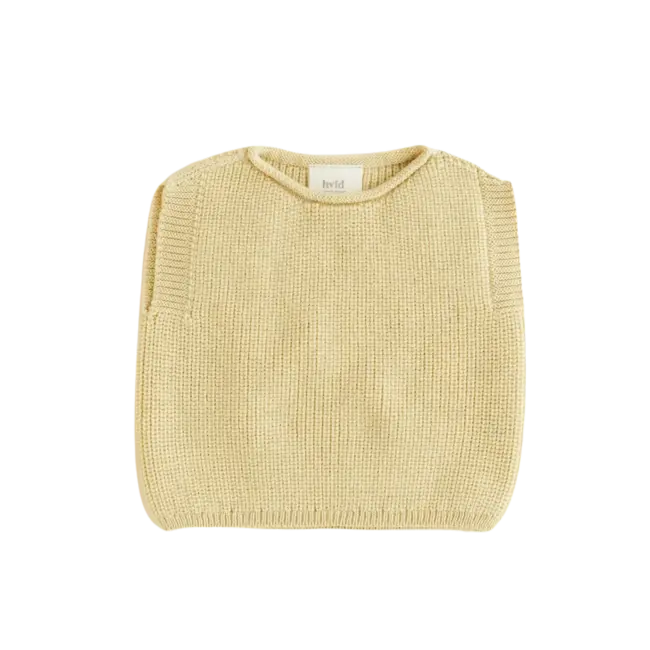 HVID Vest Harvey Baby- Light Yellow