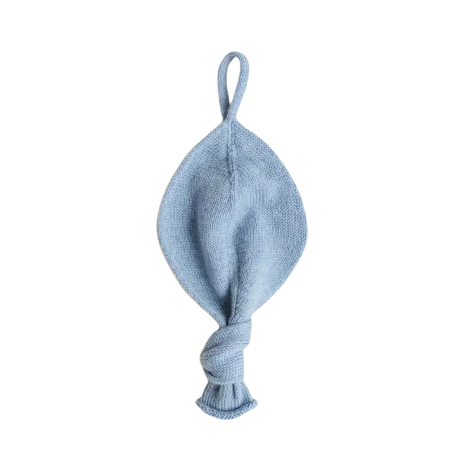 HVID Titi comforter/wollen speendoekje light blue