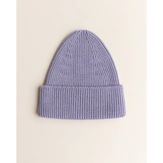 HVID Beanie wol Fonzie kids - Lilac