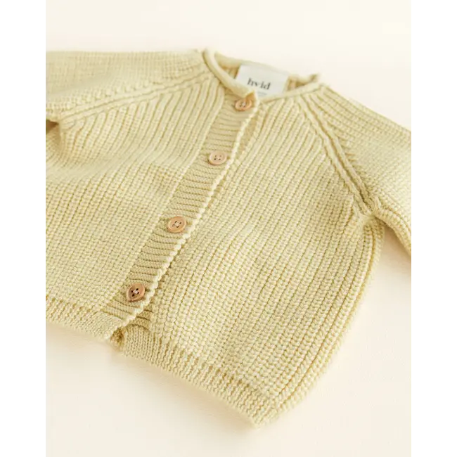 HVID Cardigan Inga Light yellow