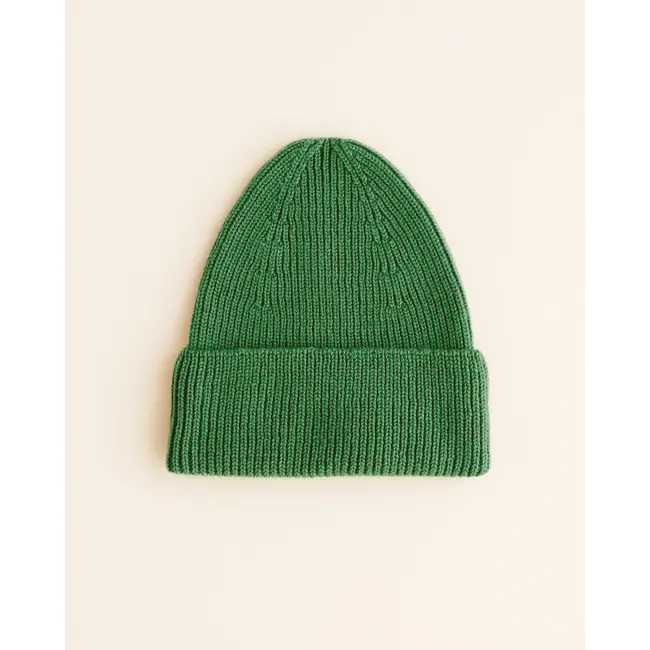 HVID Beanie wol Fonzie kids Grass