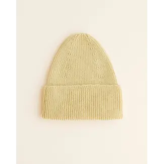 HVID Beanie wol Fonzie kids - Light yellow HVID Beanie wol Fonzie kids - Light yellow