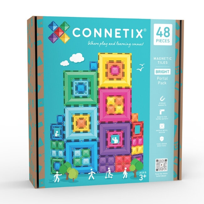 Connetix Bright portal Pack 48st