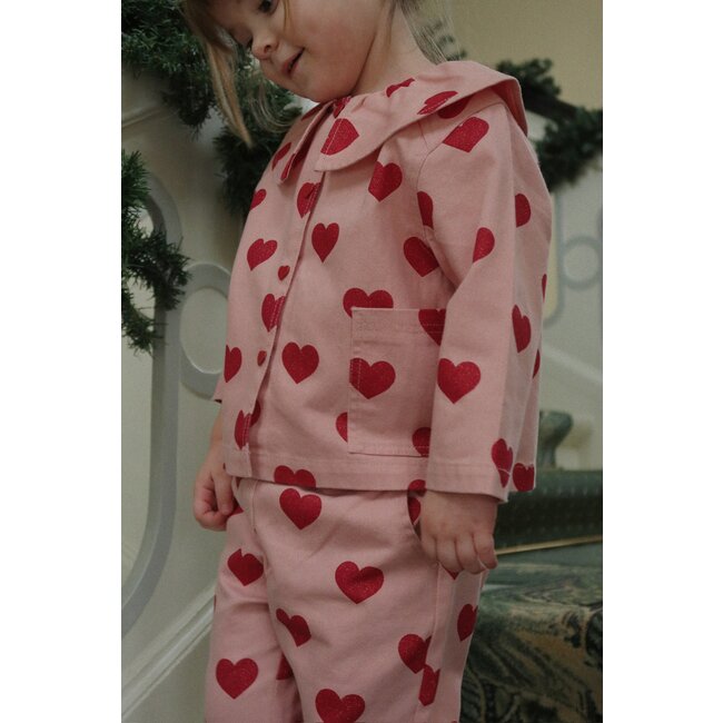 Konges Slojd MAGOT COLLAR JACKET  amour glitter