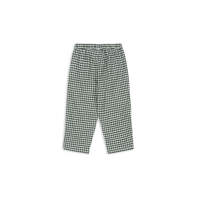 Konges Slojd FORET PANTS GOTS Green check
