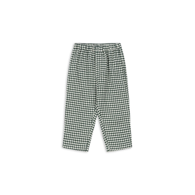 Konges Slojd FORET PANTS GOTS Green check