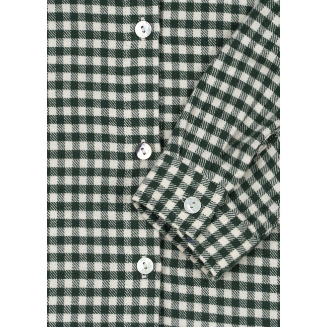 Konges Slojd FORET LS SHIRT GOTS Green check