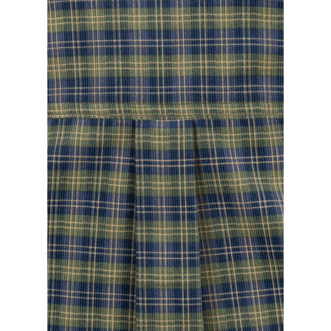 Konges Slojd CARA LS SHIRT GOTS LAUREL BLUE CHECK