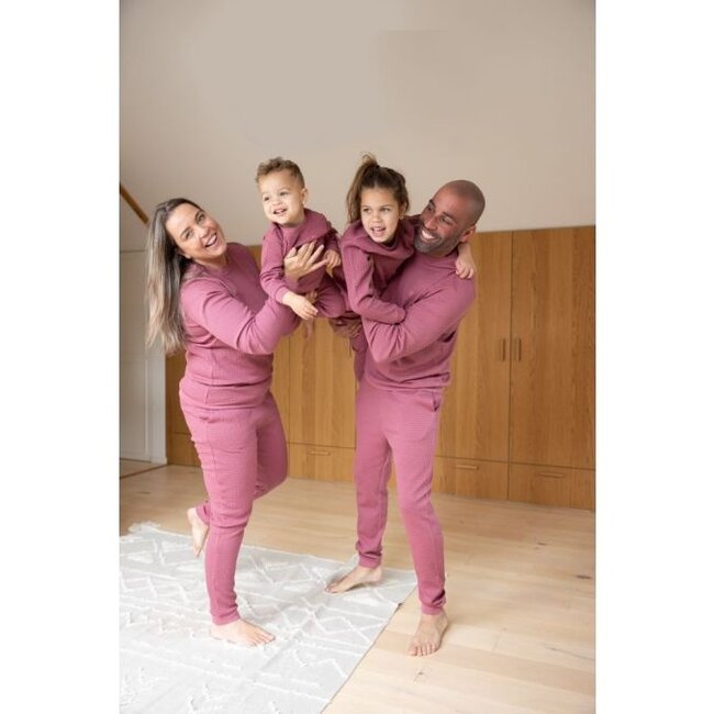 Feetje Wafelpyjama Berry - Family Limited Edition